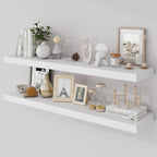Floating Shelves Wall Mounted Rustic (Set of 2)