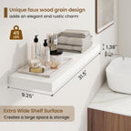 Floating Shelves Wall Mounted Rustic (Set of 2)