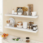 Floating Shelves Wall Mounted Rustic (Set of 2)