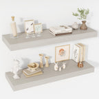 Floating Shelves Wall Mounted Rustic (Set of 2)