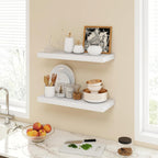 Floating Shelves Wall Mounted Rustic (Set of 2)