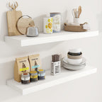 Floating Shelves Wall Mounted Rustic (Set of 2)