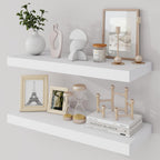 Floating Shelves Wall Mounted Rustic (Set of 2)