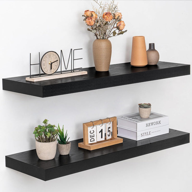 Floating Shelves Wall Mounted Rustic (Set of 2)
