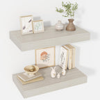 Floating Shelves Wall Mounted Rustic (Set of 2)