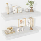 Floating Shelves Wall Mounted Rustic (Set of 2)
