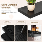 Floating Shelves Wall Mounted Rustic (Set of 2)