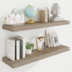 Floating Shelves Wall Mounted Rustic (Set of 2)