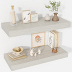 Floating Shelves Wall Mounted Rustic (Set of 2)