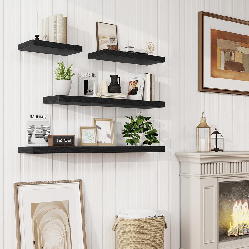 Floating Shelves Wall Mounted Rustic (Set of 2)