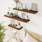Floating Shelves Wall Mounted Rustic (Set of 2)