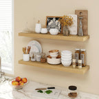 Floating Shelves Wall Mounted Rustic (Set of 2)