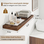 Floating Shelves Wall Mounted Rustic (Set of 2)