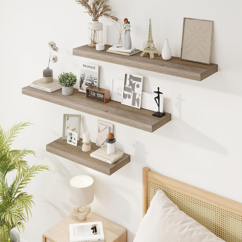 Floating Shelves Wall Mounted Rustic (Set of 2)