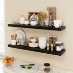 Floating Shelves Wall Mounted Rustic (Set of 2)