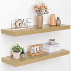 Floating Shelves Wall Mounted Rustic (Set of 2)