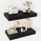 Floating Shelves Wall Mounted Rustic (Set of 2)