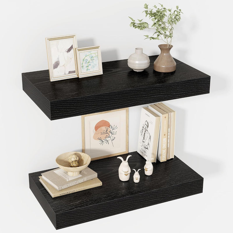 Floating Shelves Wall Mounted Rustic (Set of 2)