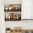 Floating Shelves Wall Mounted Rustic (Set of 2)