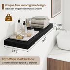 Floating Shelves Wall Mounted Rustic (Set of 2)