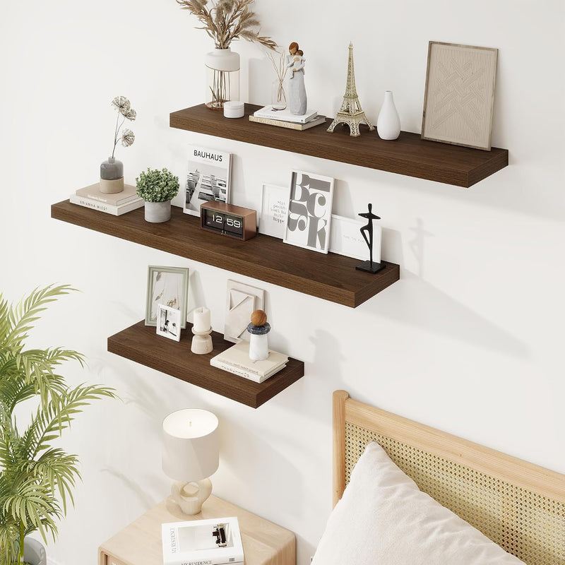 Floating Shelves Wall Mounted Rustic (Set of 2)