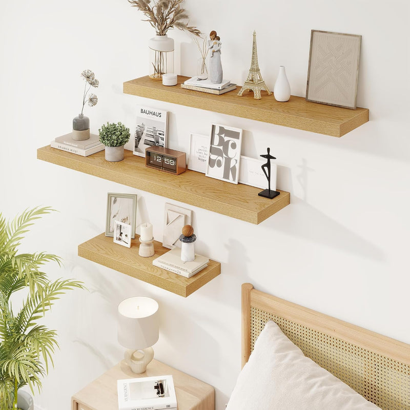 Floating Shelves Wall Mounted Rustic (Set of 2)