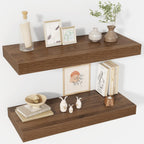 Floating Shelves Wall Mounted Rustic (Set of 2)
