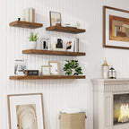 Floating Shelves Wall Mounted Rustic (Set of 2)