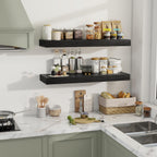 Floating Shelves Wall Mounted Rustic (Set of 2)