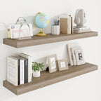 Floating Shelves Wall Mounted Rustic (Set of 2)