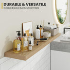 Floating Shelves Wall Mounted Rustic (Set of 2)