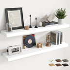 Floating Shelves Wall Shelf Bookshelf Natural