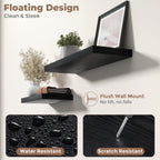 Floating Shelves Wall Shelf Bookshelf Natural