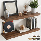 Floating Shelves Wall Shelf Bookshelf Natural