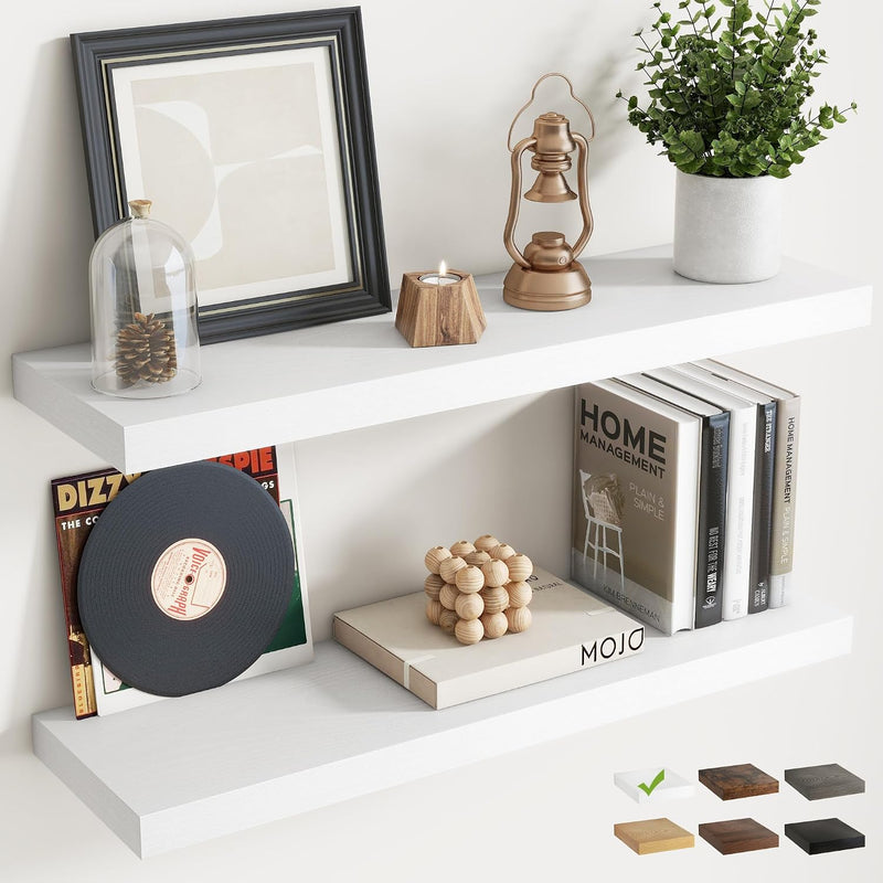 Floating Shelves Wall Shelf Bookshelf Natural