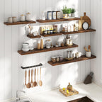 Floating Shelves Wall Shelf Bookshelf Natural