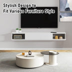 Floating TV Shelf Wall Mounted Cabinet Shelves