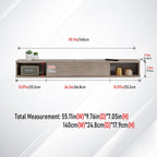 Floating TV Shelf Wall Mounted Cabinet Shelves