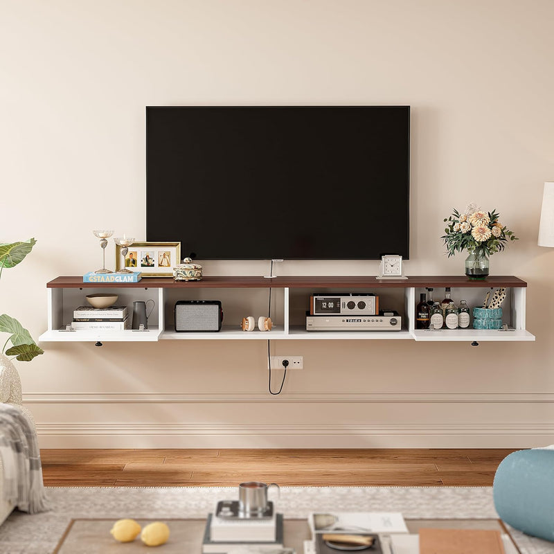 Floating TV Stand Modern Wall Mounted Unit