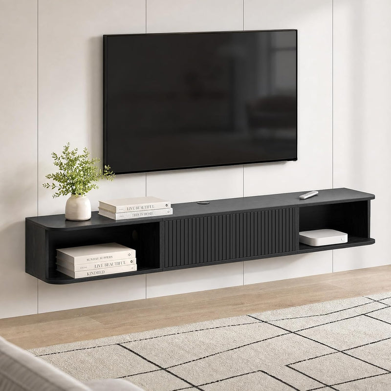 Floating TV Stand Cabinet Unit Long Media Entertainment