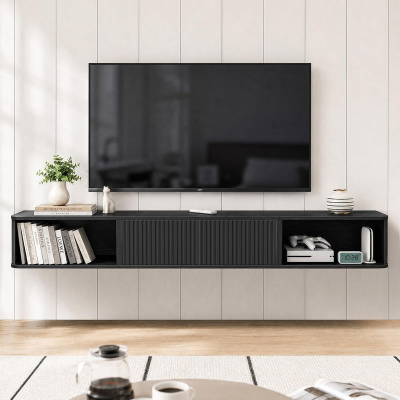 Floating TV Stand Cabinet Unit Long Media Entertainment