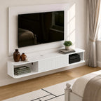 Floating TV Stand Cabinet Unit Long Media Entertainment