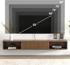 Floating TV Stand Cabinet Unit Long Media Entertainment