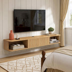 Floating TV Stand Cabinet Unit Long Media Entertainment