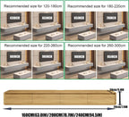 Floating TV Stand Large Shelves Wall Mounted Multi