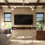 Floating TV Stand Wall Mounted Cabinet Shelves