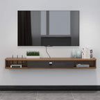 Floating TV Stand Wall Mounted Cabinet Shelves