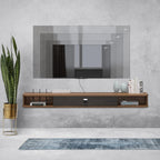 Floating TV Stand Wall Mounted Cabinet Shelves