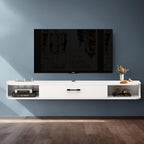Floating TV Stand Wall Mounted Cabinet Shelves