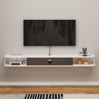 Floating TV Stand Wall Mounted Cabinet Shelves